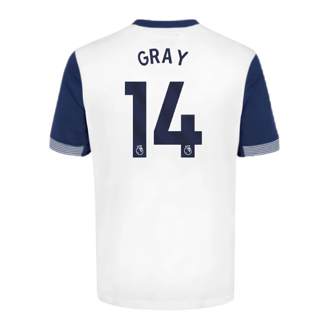2024-2025 Tottenham Hotspur Home Shirt (Gray 14)