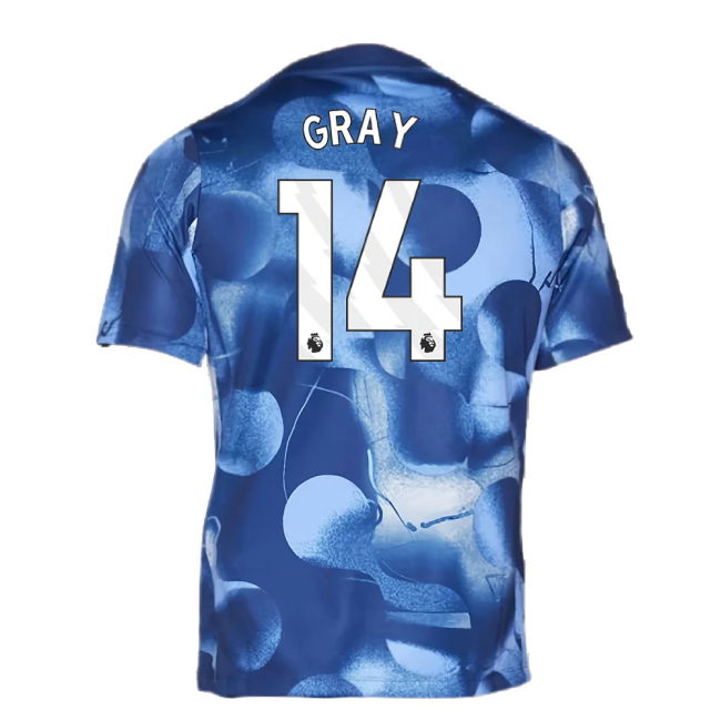 2024-2025 Tottenham Pre-Match Shirt (Binary Blue) (Gray 14)