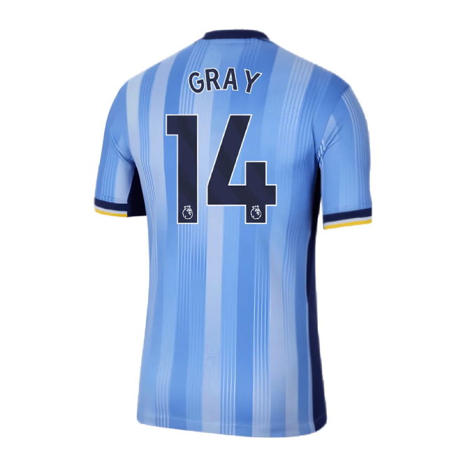 2024-2025 Tottenham Hotspur Away Shirt (Kids) (Gray 14)