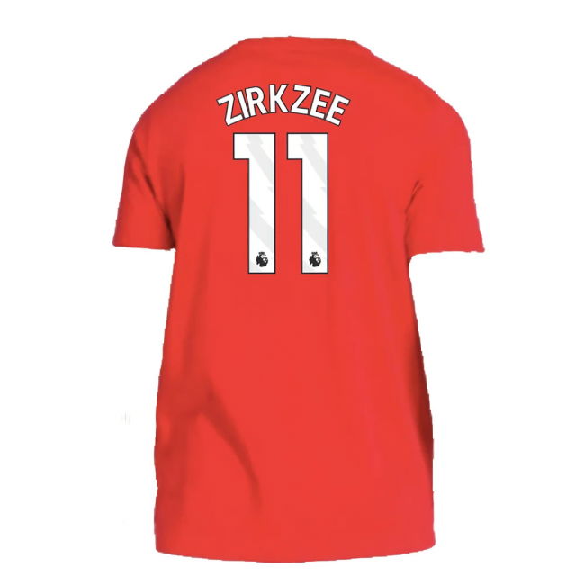 2024-2025 Man Utd DNA Tee (Red) (Zirkzee 11)