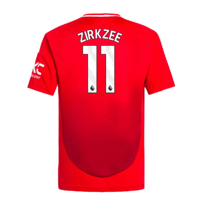 2024-2025 Man Utd Home Shirt (Kids) (Zirkzee 11)