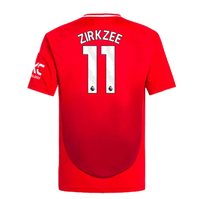 2024-2025 Man Utd Home Mini Kit (Zirkzee 11)
