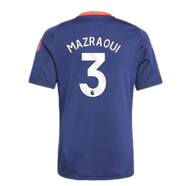 2024-2025 Man Utd Training Jersey (Night Indigo) - Kids (Mazraoui 3)