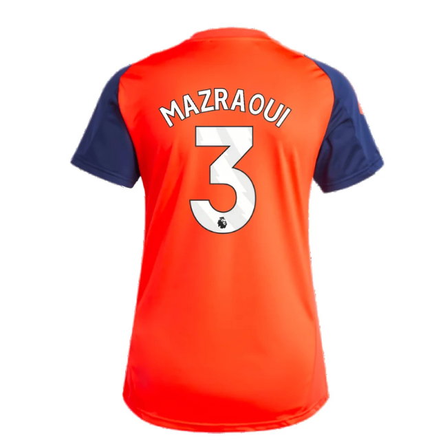 2024-2025 Man Utd Training Jersey (Red) - Womens (Mazraoui 3)