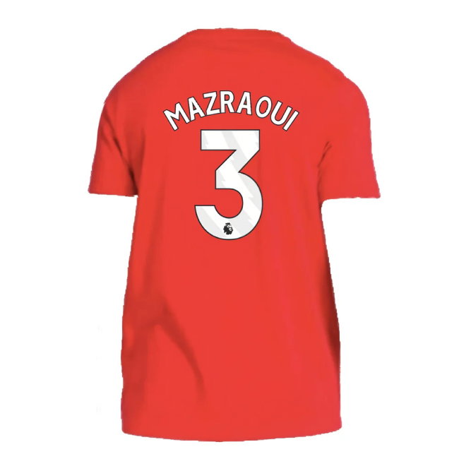 2024-2025 Man Utd DNA Tee (Red) (Mazraoui 3)