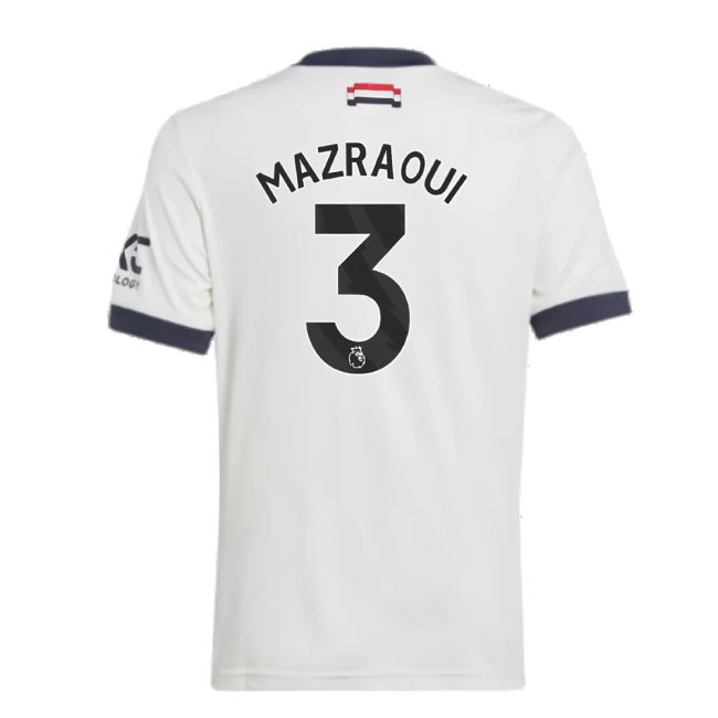 2024-2025 Man Utd Third Shirt (Kids) (Mazraoui 3)