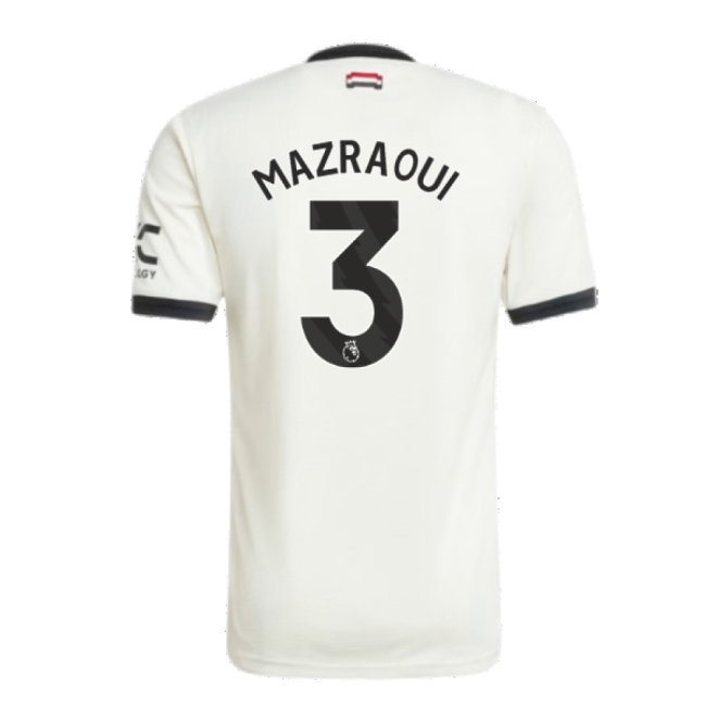 2024-2025 Man Utd Authentic Third Shirt (Mazraoui 3)