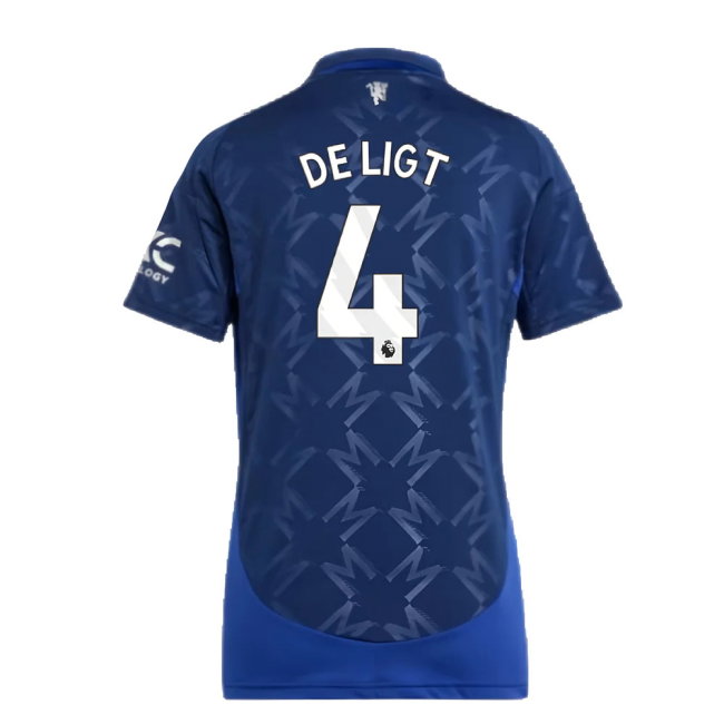 2024-2025 Man Utd Away Shirt (Womens) (De Ligt 4)