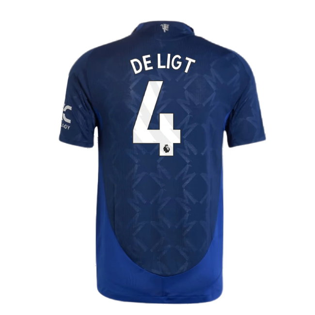 2024-2025 Man Utd Authentic Away Shirt (De Ligt 4)