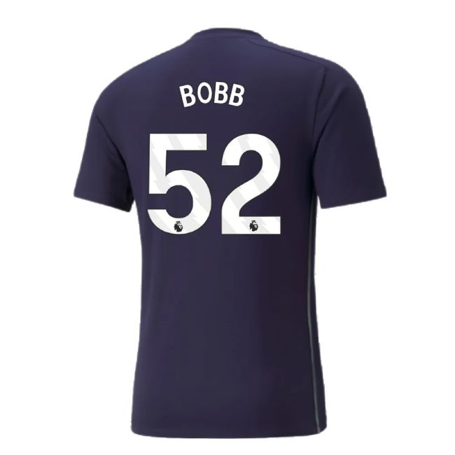 2024-2025 Man City Casuals Tee (Navy) (Bobb 52)