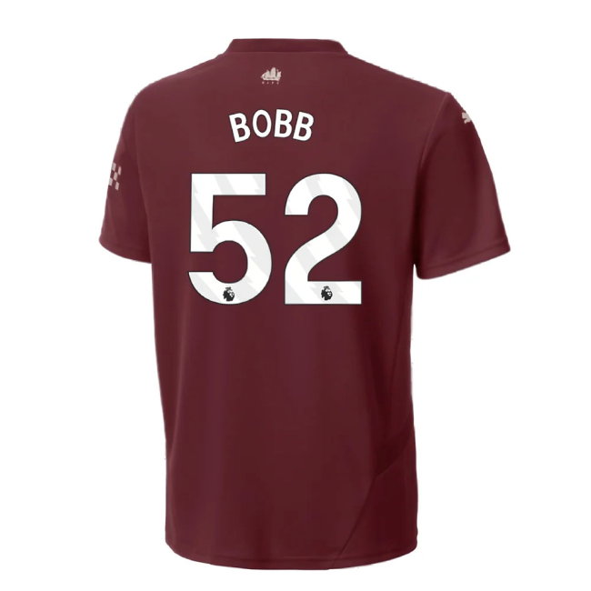 2024-2025 Man City Third Shirt (Kids) (Bobb 52)