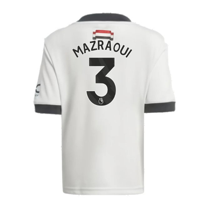 2024-2025 Man Utd Third Mini Kit (Mazraoui 3)