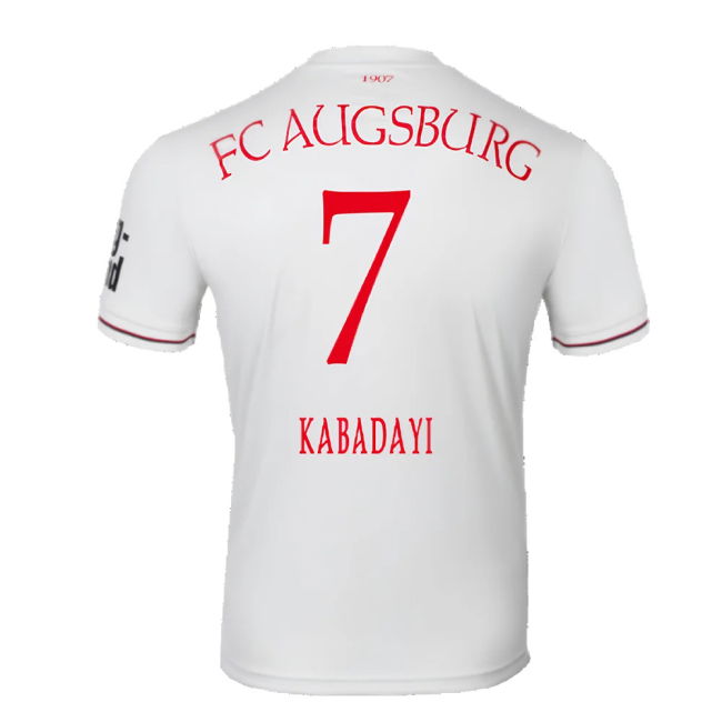 2024-2025 FC Augsburg Home Shirt (Kabadayi 7)