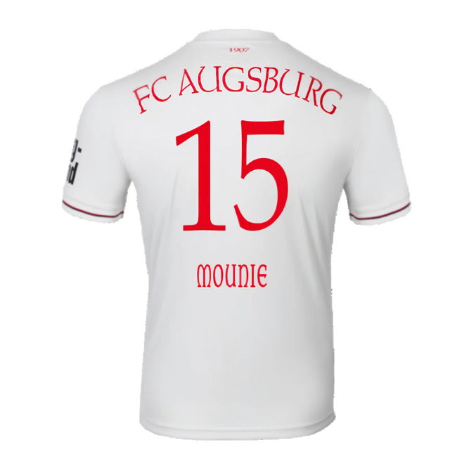 2024-2025 FC Augsburg Home Shirt (Mounie 15)
