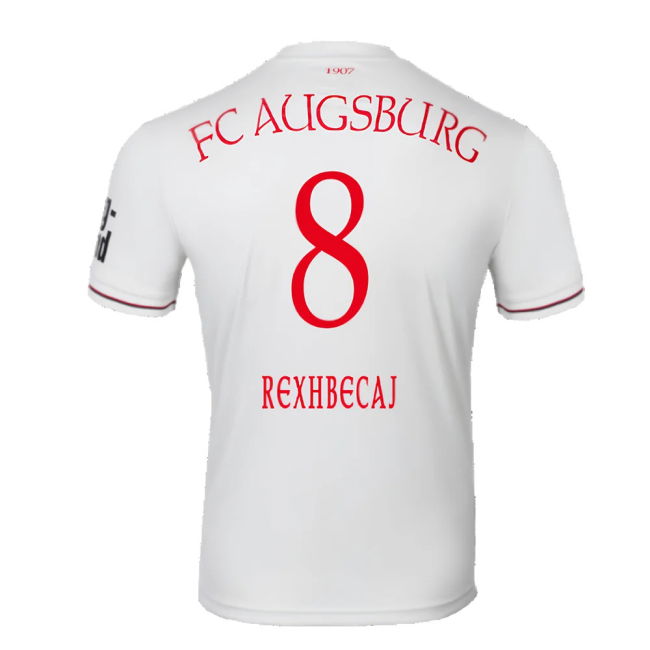 2024-2025 FC Augsburg Home Shirt (Rexhbecaj 8)
