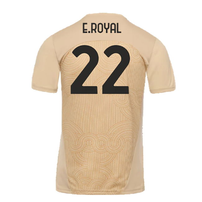 2024-2025 AC Milan Pre-Match Shirt (Putty) (E.Royal 22)