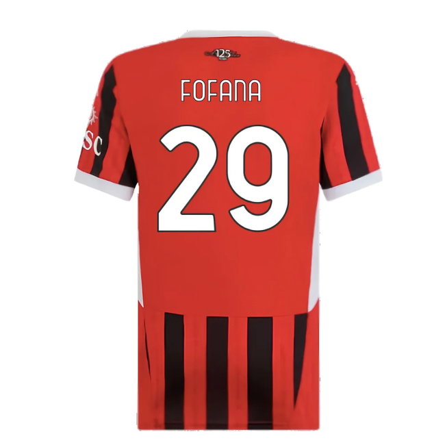 2024-2025 AC Milan Home Shirt (Womens) (Fofana 29)