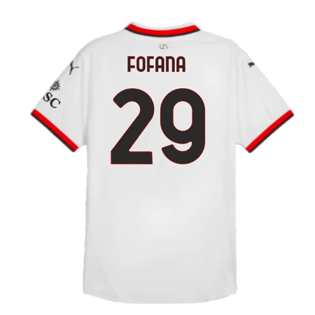 2024-2025 AC Milan Away Authentic Shirt (Fofana 29)