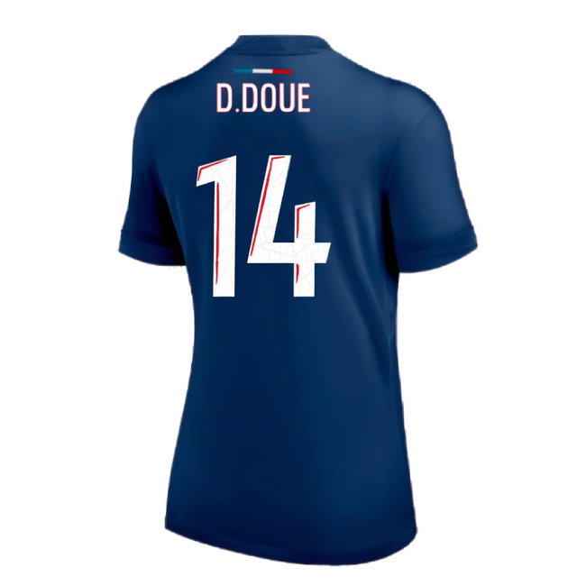 2024-2025 PSG Home Shirt (Womens) (D.Doue 14)