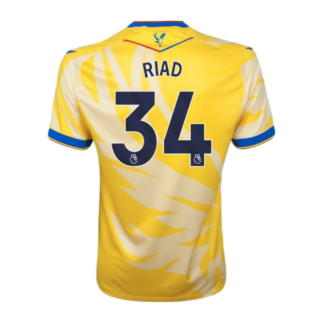 2024-2025 Crystal Palace Away Shirt (Riad 34)