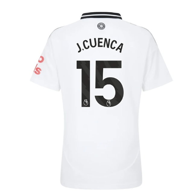 2024-2025 Fulham Home Shirt (Womens) (J.Cuenca 15)