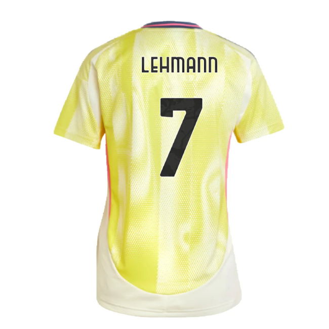 2024-2025 Juventus Away Shirt (Womens) (Lehmann 7)