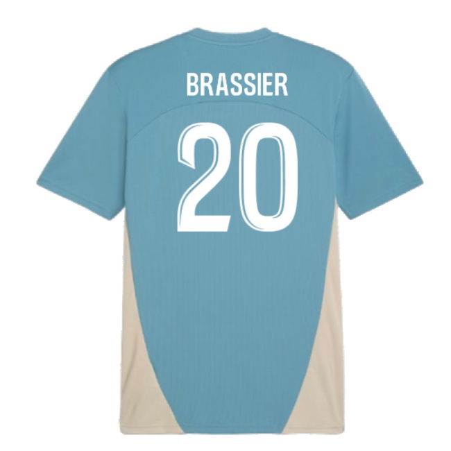 2024-2025 Marseille Training Shirt (Bold Blue) (Brassier 20)