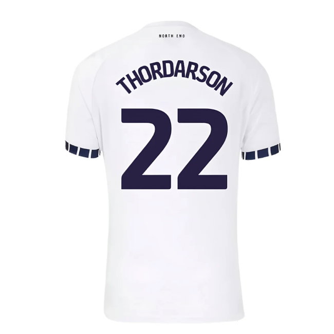 2024-2025 Preston North End Home Shirt (Womens) (Thordarson 22)