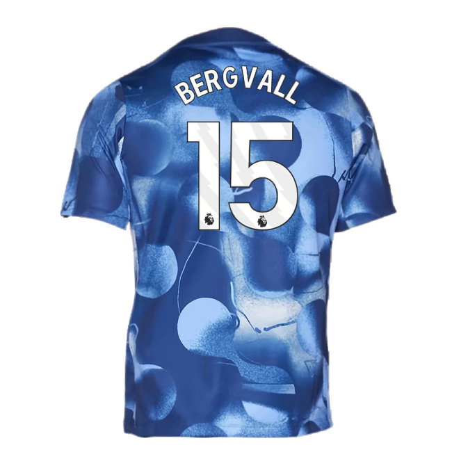 2024-2025 Tottenham Pre-Match Shirt (Binary Blue) (Bergvall 15)