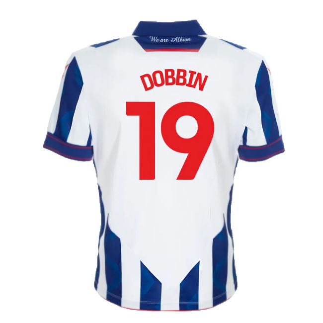 2024-2025 West Brom WBA Home Shirt (Dobbin 19)