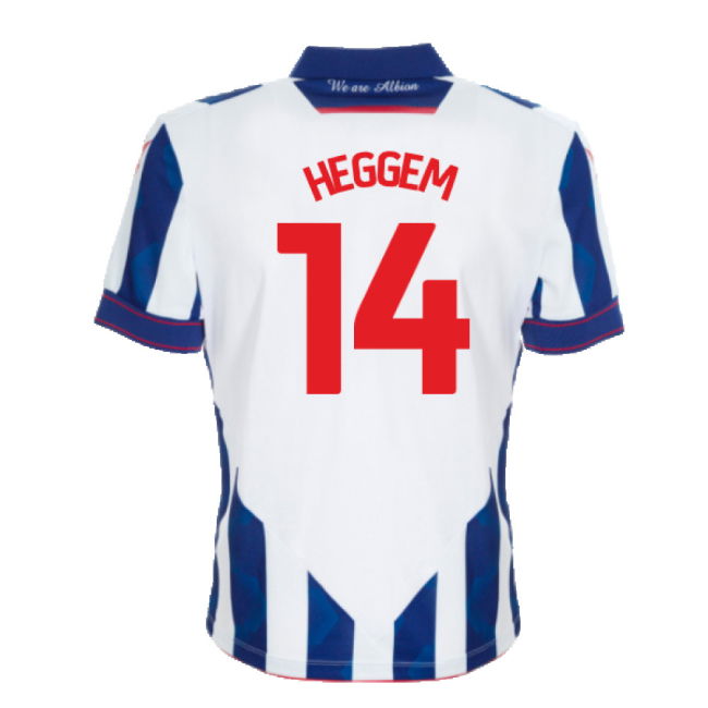 2024-2025 West Brom WBA Home Shirt (Heggem 14)