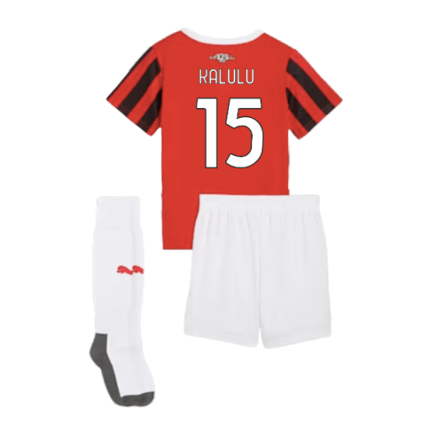 2024-2025 AC Milan Home Mini Kit (Kalulu 15)