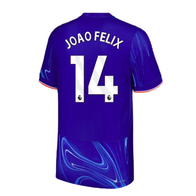 2024-2025 Chelsea Home Authentic Dri-Fit ADV Shirt (Joao Felix 14)