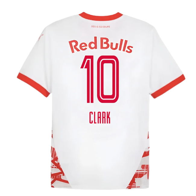 2024-2025 Red Bull Salzburg Home Shirt (Clark 10)
