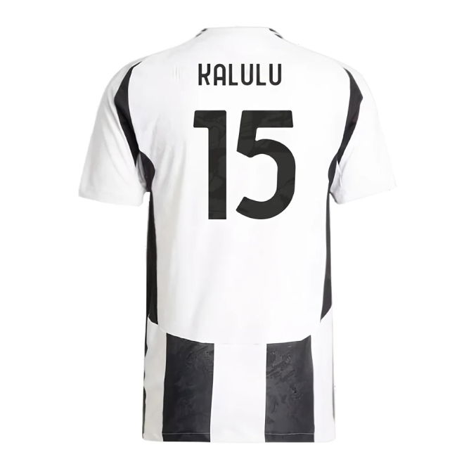 2024-2025 Juventus Authentic Home Shirt (Kalulu 15)