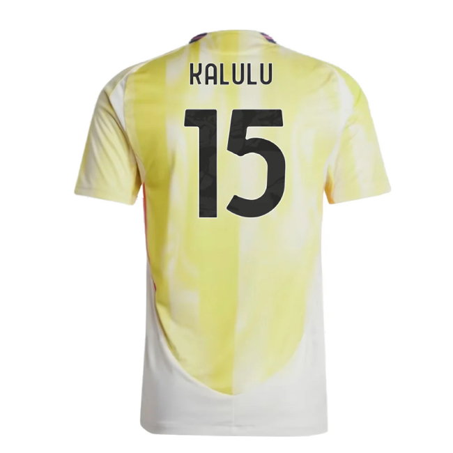 2024-2025 Juventus Authentic Away Shirt (Kalulu 15)
