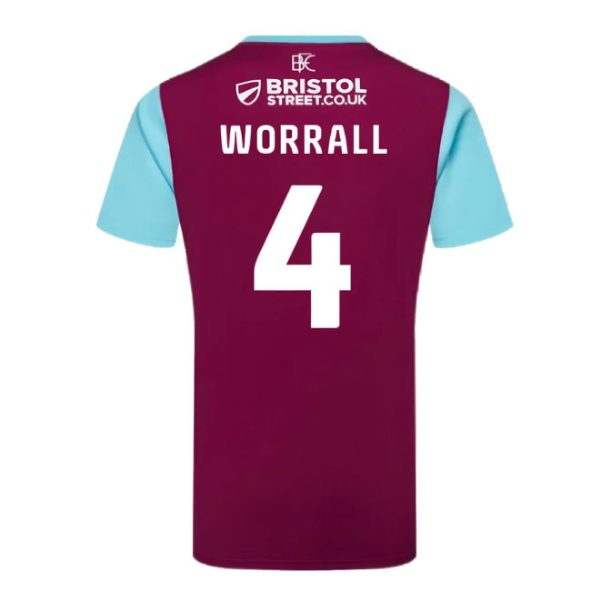 2024-2025 Burnley Home Shirt (Worrall 4)