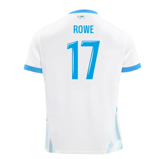 2024-2025 Marseille Home Shirt (Rowe 17)