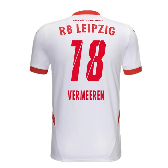 2024-2025 Red Bull Leipzig Home Shirt (Vermeeren 18)