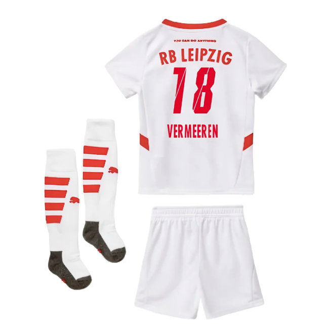 2024-2025 Red Bull Leipzig Home Mini Kit (Vermeeren 18)