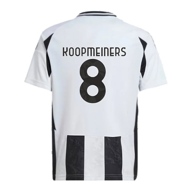 2024-2025 Juventus Home Mini Kit (Koopmeiners 8)