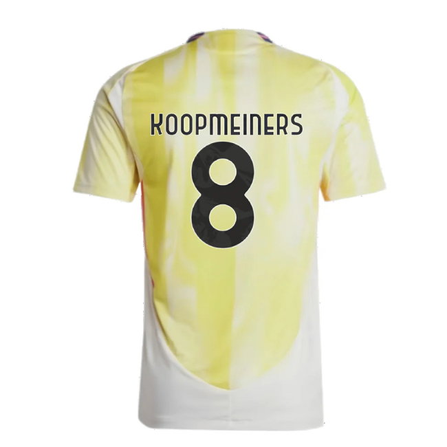 2024-2025 Juventus Authentic Away Shirt (Koopmeiners 8)