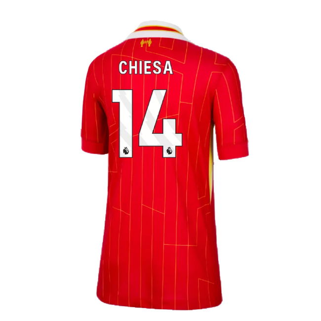 2024-2025 Liverpool Home Shirt (Kids) (Chiesa 14)