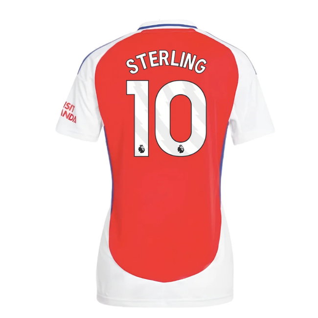2024-2025 Arsenal Home Shirt (Womens) (Sterling 10)
