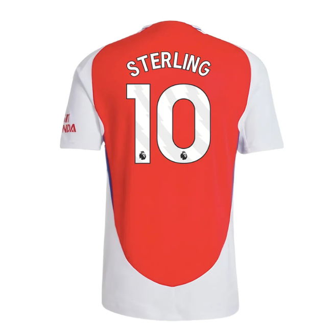 2024-2025 Arsenal Authentic Home Shirt (Sterling 10)