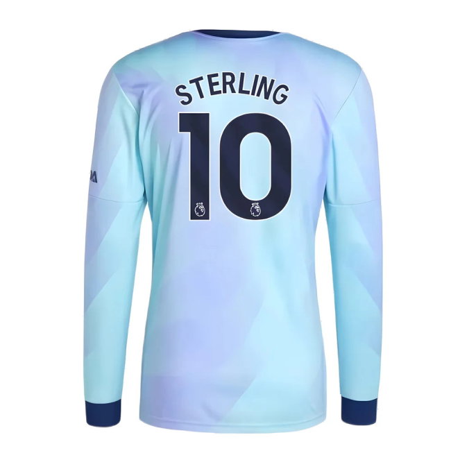 2024-2025 Arsenal Long Sleeve Third Shirt (Sterling 10)