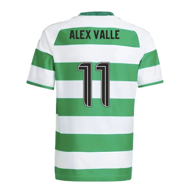 2024-2025 Celtic Home Shirt (Kids) (Alex Valle 11)