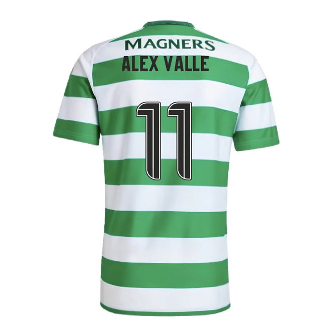 2024-2025 Celtic Home Shirt (Alex Valle 11)
