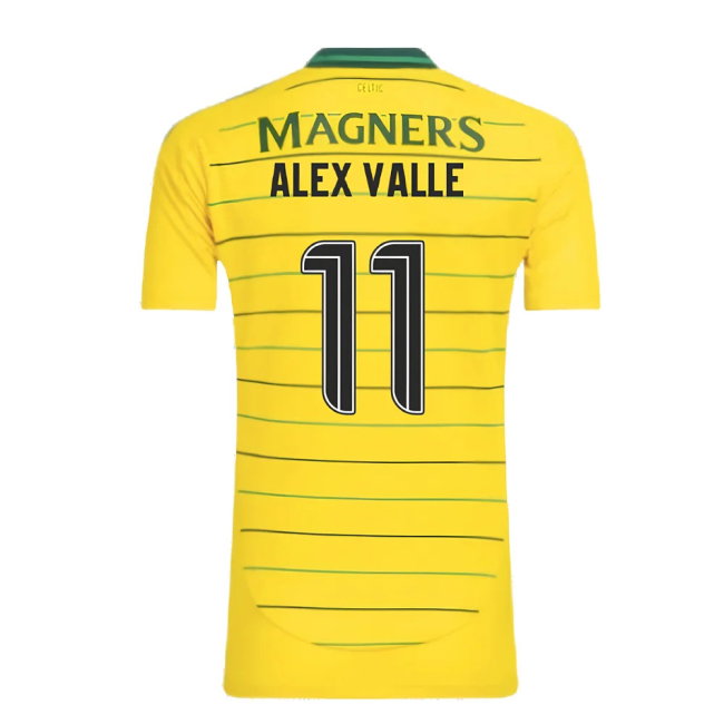 2024-2025 Celtic Away Shirt (Womens) (Alex Valle 11)