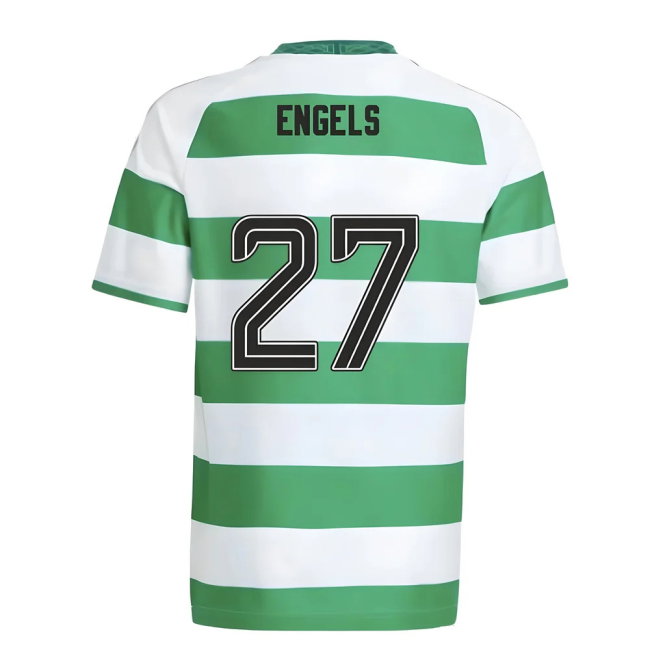 2024-2025 Celtic Home Shirt (Kids) (Engels 27)
